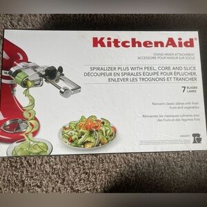 KitchenAid Spiralizer Plus with Peeler, Core and Slicer Attachment